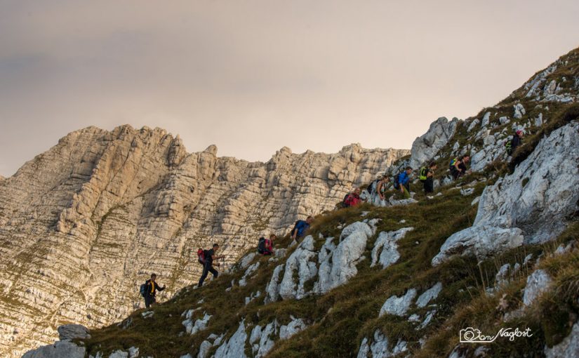 Na Špik Hude police v Zahodnih Julijcih